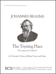 cover Trysting Place (Der Gang Zum Lieb) SATB choral sheet music cover